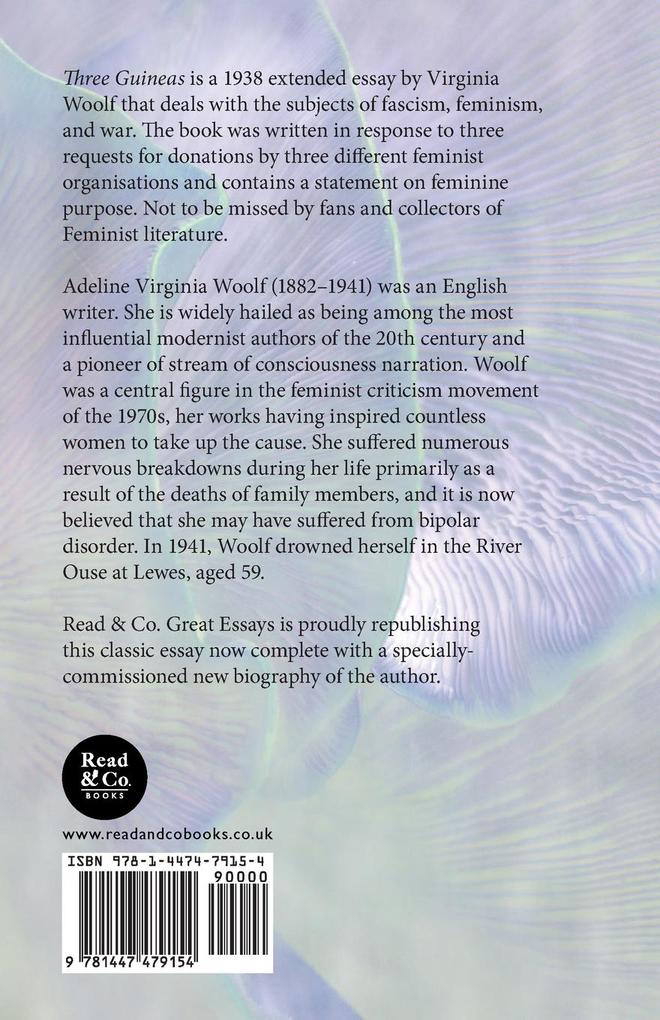 Weitere Ansicht: Three Guineas | Virginia Woolf