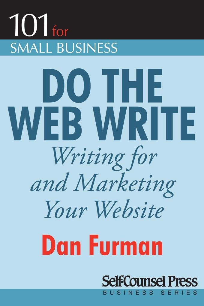 Produktbild: Do the Web Write | Dan Furman