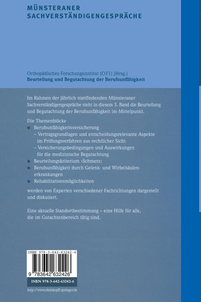 Weitere Ansicht: Münsteraner Sachverständigengespräche | W.H.M. Castro, M.F. Hein, K.G. Mangen, I. Mazzotti, G. Müller