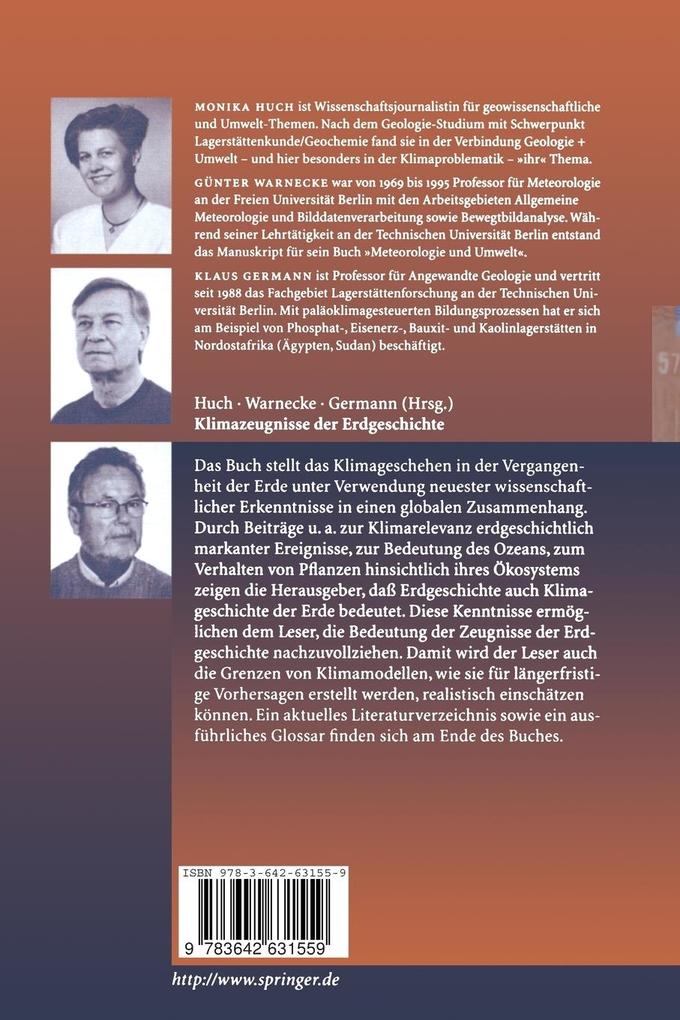 Weitere Ansicht: Klimazeugnisse der Erdgeschichte
