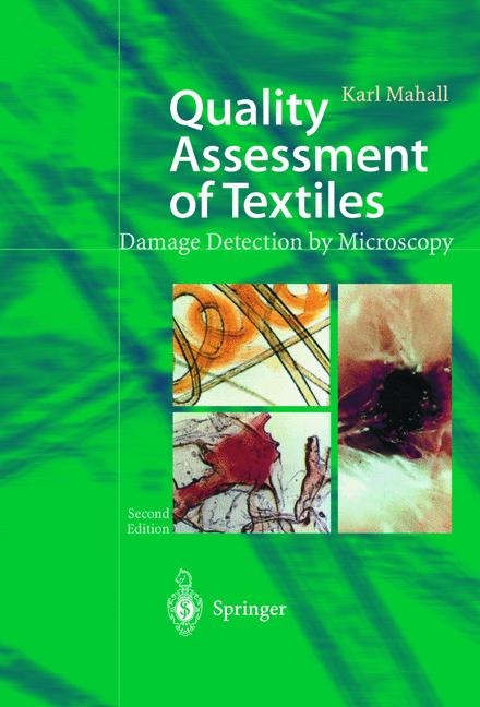 Weitere Ansicht: Quality Assessment of Textiles | Karl Mahall