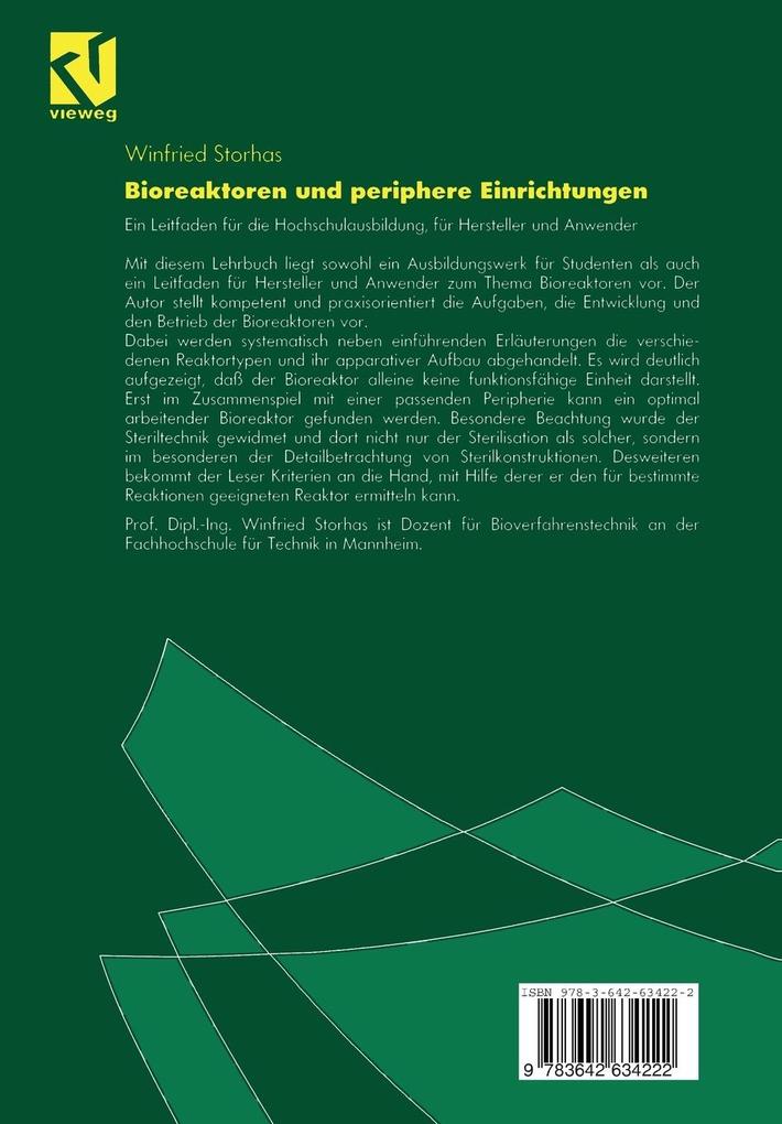 Weitere Ansicht: Bioreaktoren und periphere Einrichtungen | Winfried Storhas