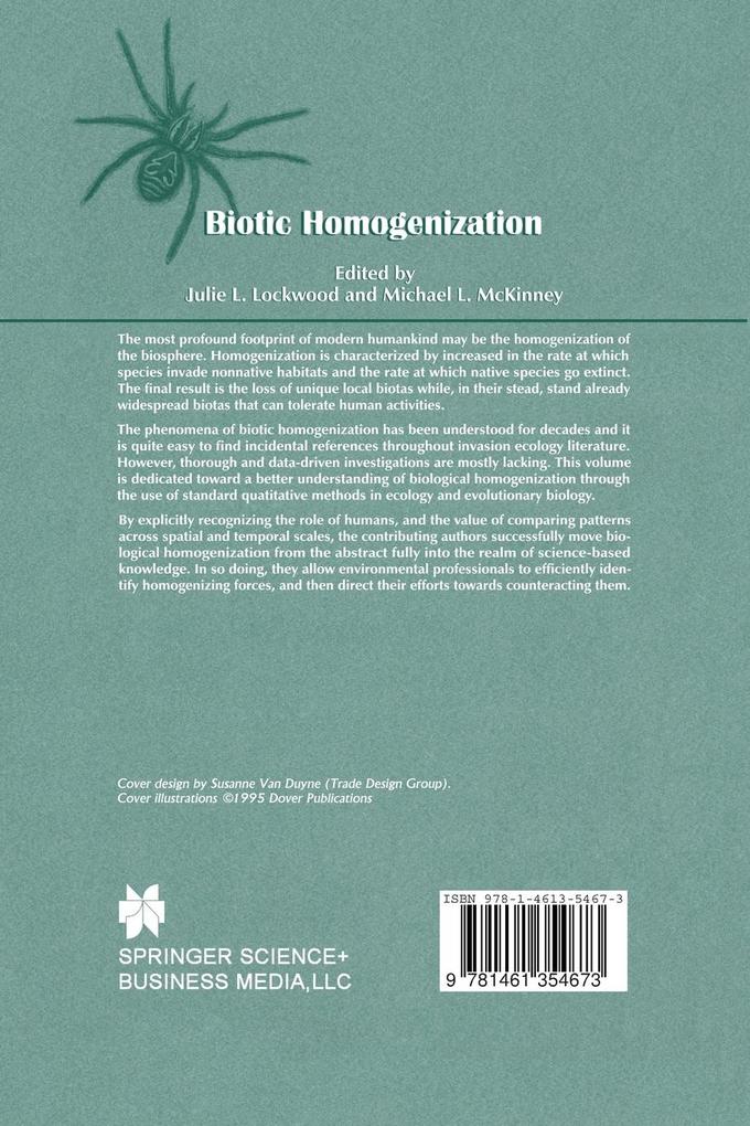 Weitere Ansicht: Biotic Homogenization