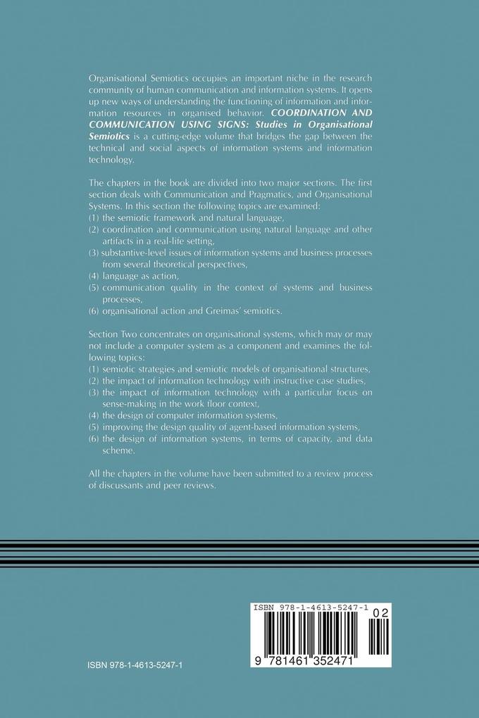 Weitere Ansicht: Coordination and Communication Using Signs