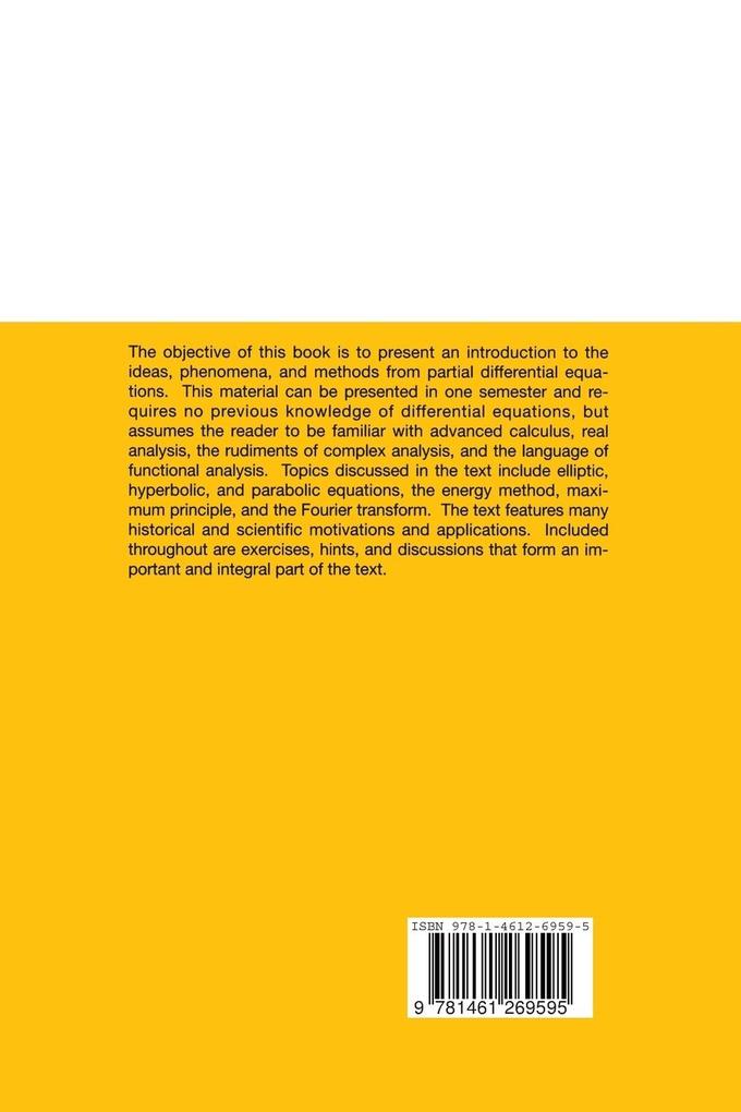 Weitere Ansicht: Partial Differential Equations | Jeffrey Rauch