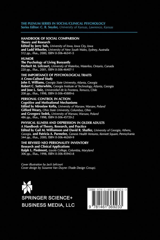 Weitere Ansicht: Humor | Herbert M. Lefcourt