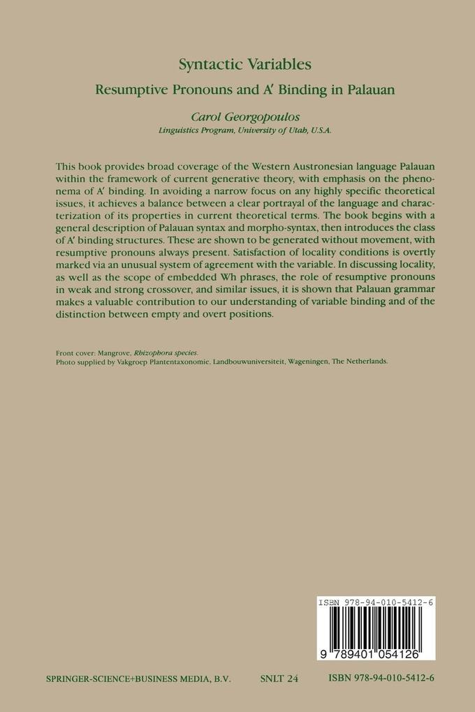 Weitere Ansicht: Syntactic Variables | C. Georgopoulos