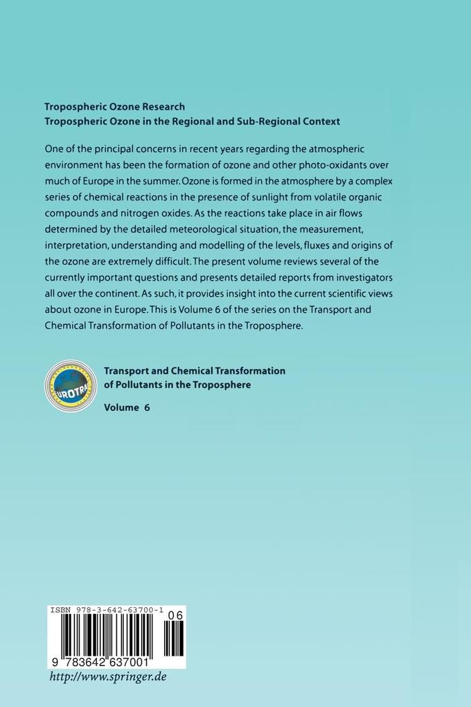 Weitere Ansicht: Tropospheric Ozone Research