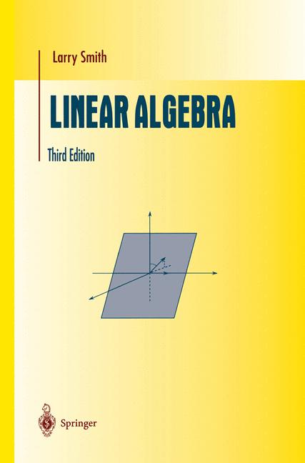 Weitere Ansicht: Linear Algebra | Larry Smith
