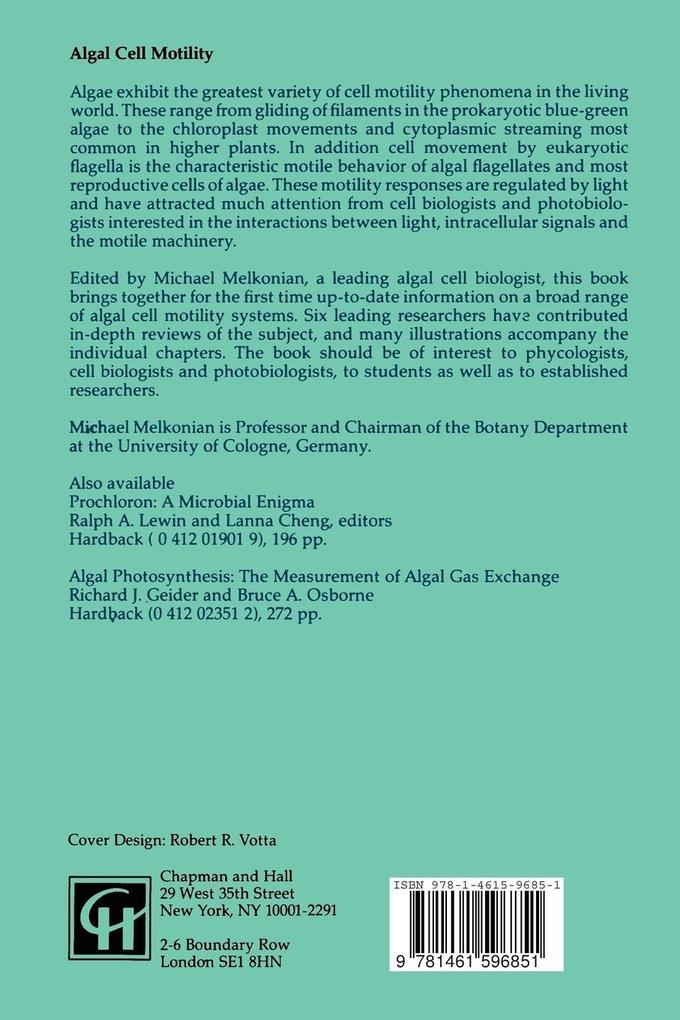 Weitere Ansicht: Algal Cell Motility