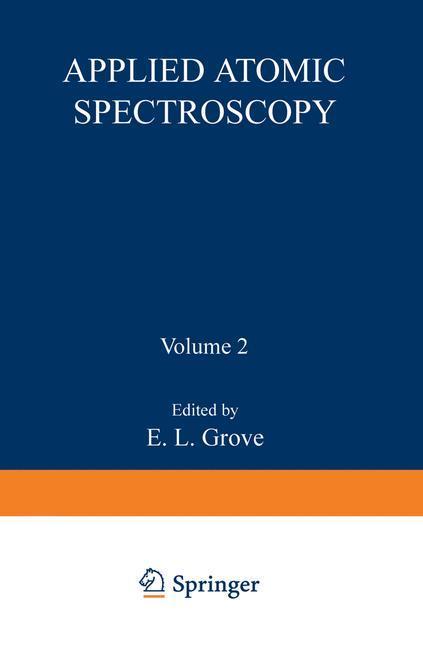 Weitere Ansicht: Applied Atomic Spectroscopy | E. L. Grove