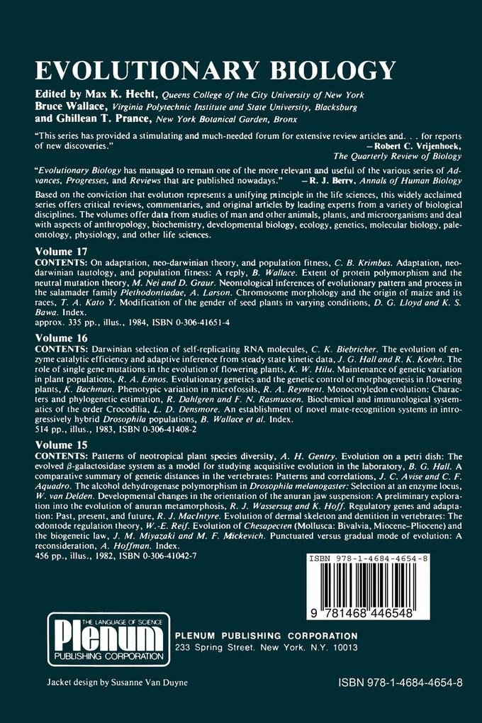 Weitere Ansicht: Evolutionary Genetics of Fishes