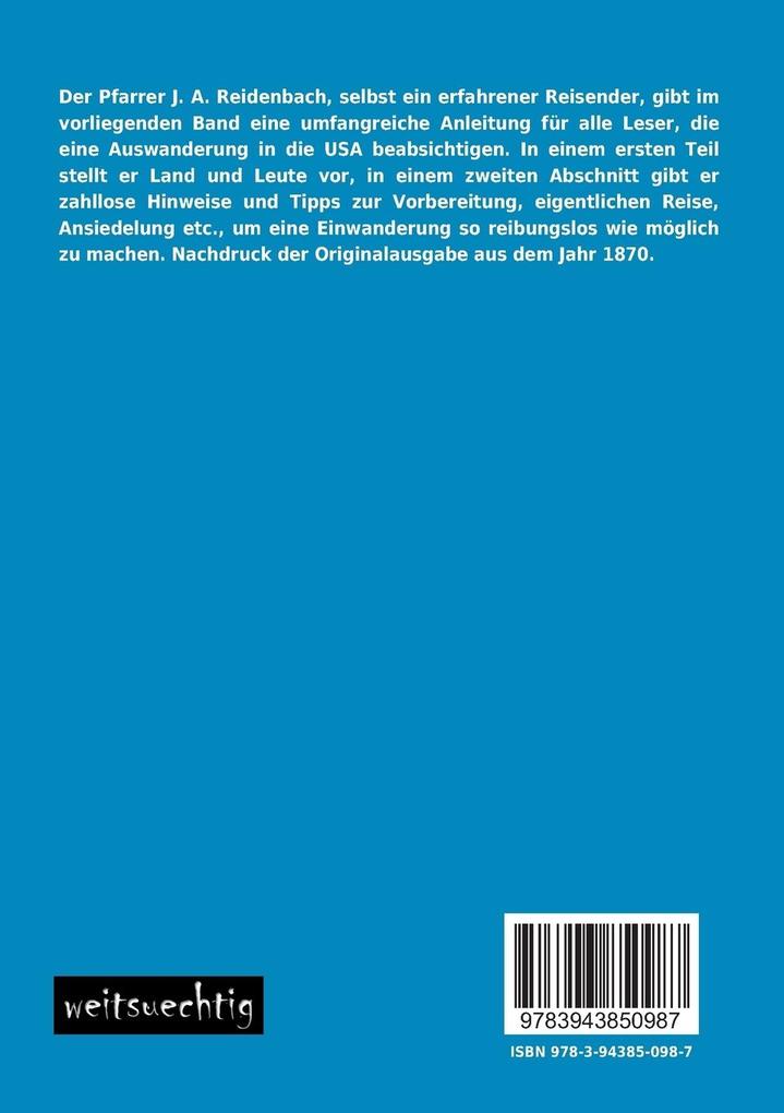 Weitere Ansicht: Amerika | J. A. Reidenbach