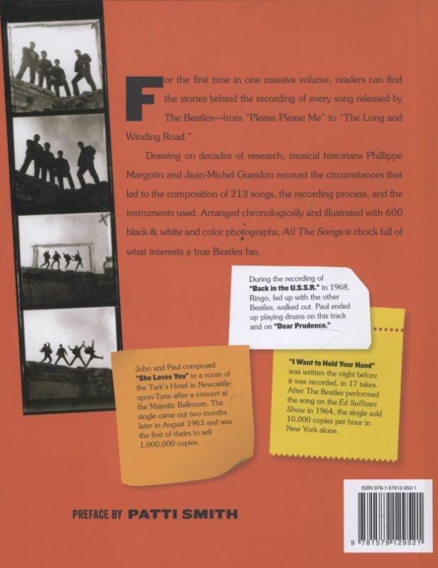 Weitere Ansicht: All the Songs | Philippe Margotin, Jean-Michel Guesdon