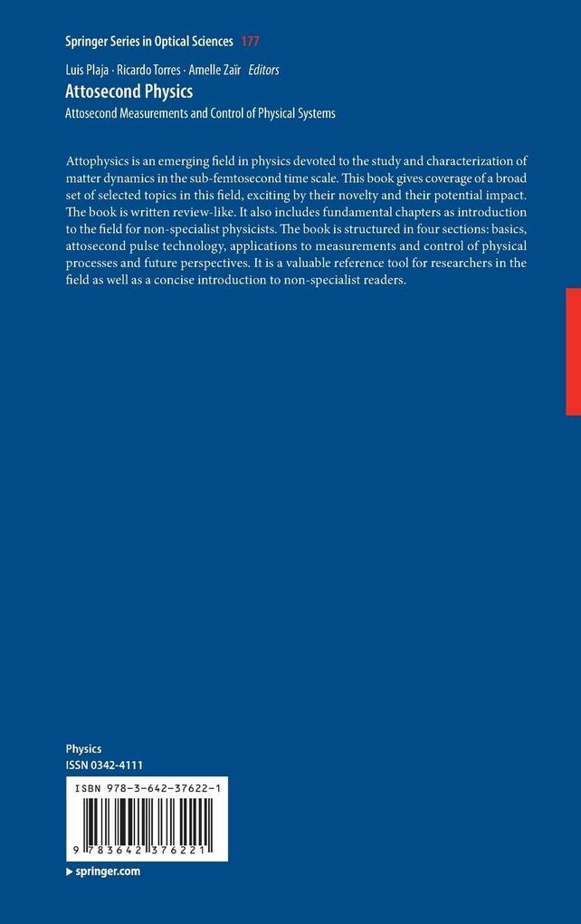 Weitere Ansicht: Attosecond Physics