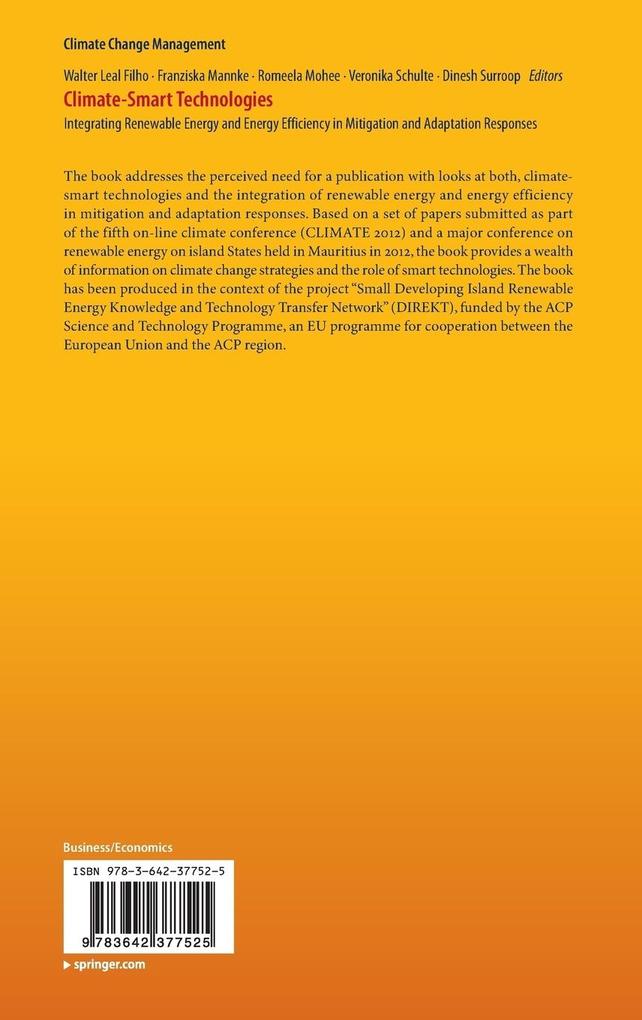 Weitere Ansicht: Climate-Smart Technologies