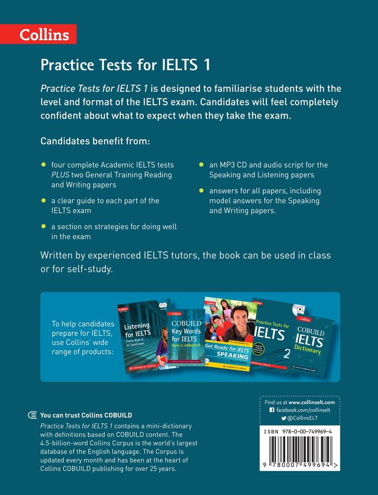 Weitere Ansicht: IELTS Practice Tests Volume 1