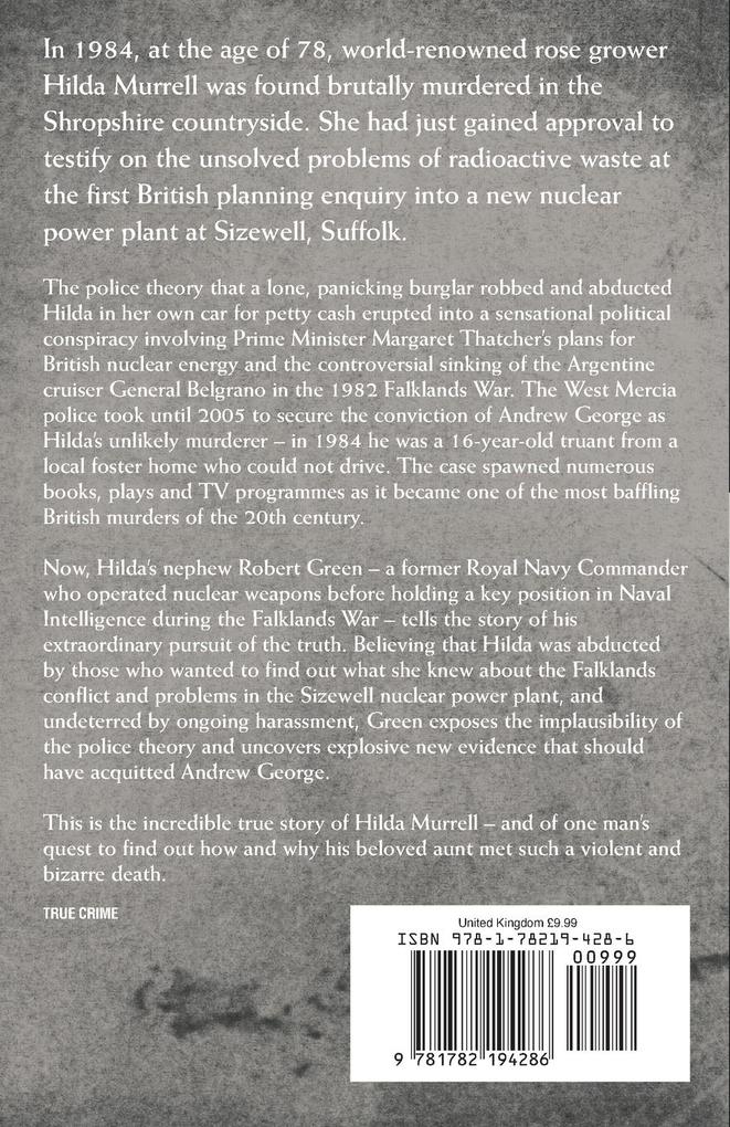 Weitere Ansicht: A Thorn in Their Side - Hilda Murrell Threatened Britain's Nuclear State. She Was Brutally Murdered. This is the True Story of her Shocking Death | Robert Green
