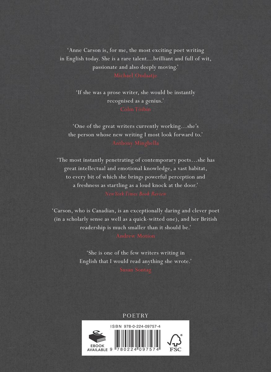 Weitere Ansicht: Red Doc> | Anne Carson