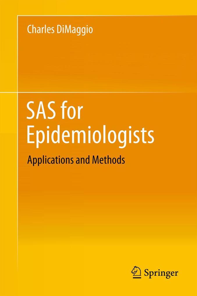 Produktbild: SAS for Epidemiologists | Charles DiMaggio