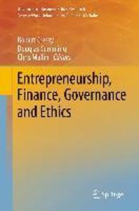 Produktbild: Entrepreneurship, Finance, Governance and Ethics