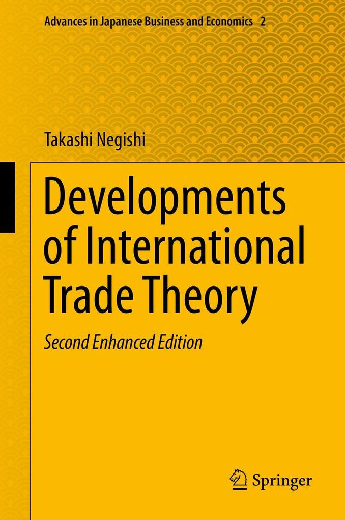 Produktbild: Developments of International Trade Theory | Takashi Negishi