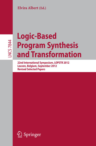Logic-Based Program Synthesis and Transformation.pdf