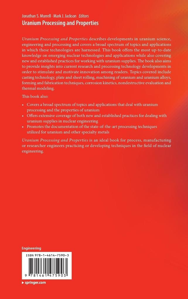 Weitere Ansicht: Uranium Processing and Properties