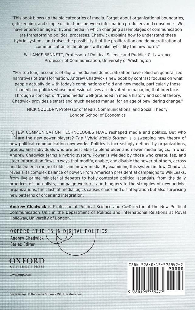 Weitere Ansicht: The Hybrid Media System | Chadwick