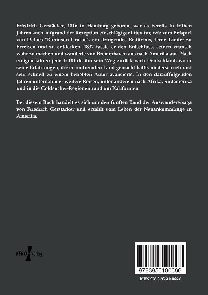 Weitere Ansicht: Nach Amerika! | Friedrich Gerstäcker