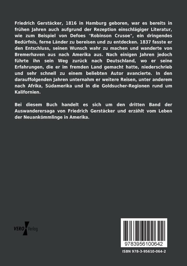 Weitere Ansicht: Nach Amerika! | Friedrich Gerstäcker