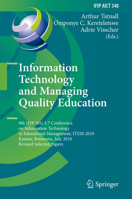 Weitere Ansicht: Information Technology and Managing Quality Education
