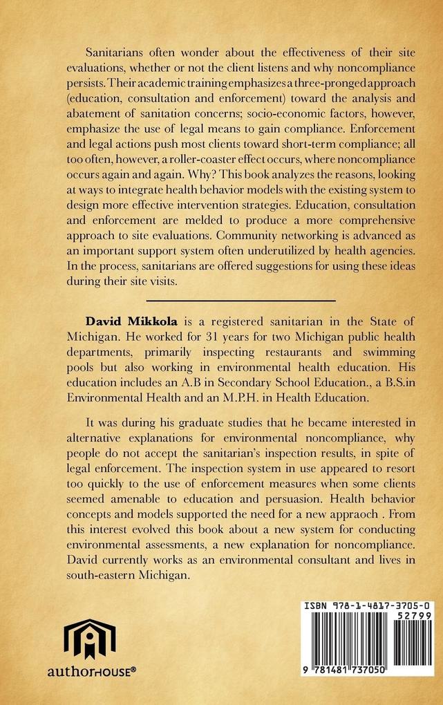 Weitere Ansicht: Environmental Health Noncompliance | David Mikkola R. S. M. P. H.