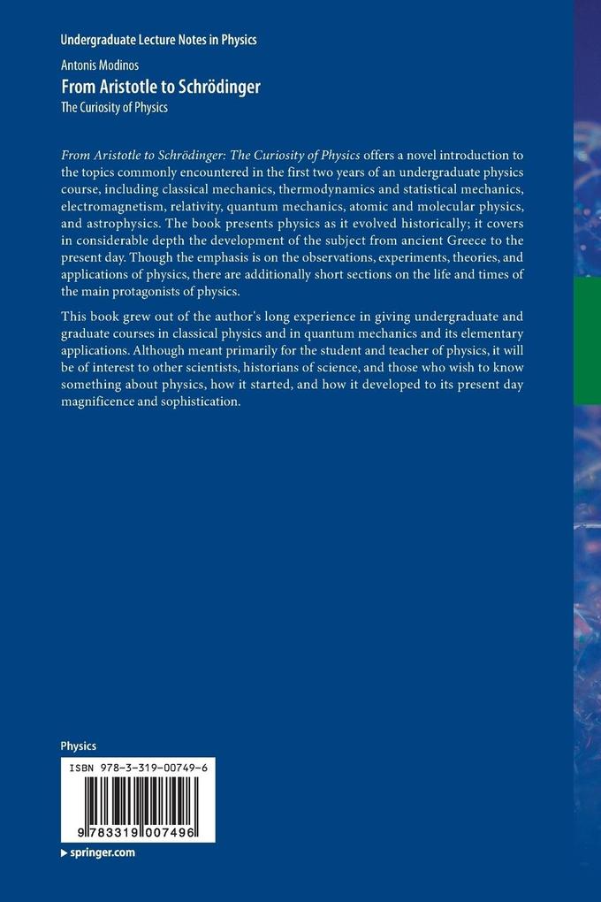 Weitere Ansicht: From Aristotle to Schrödinger | Antonis Modinos