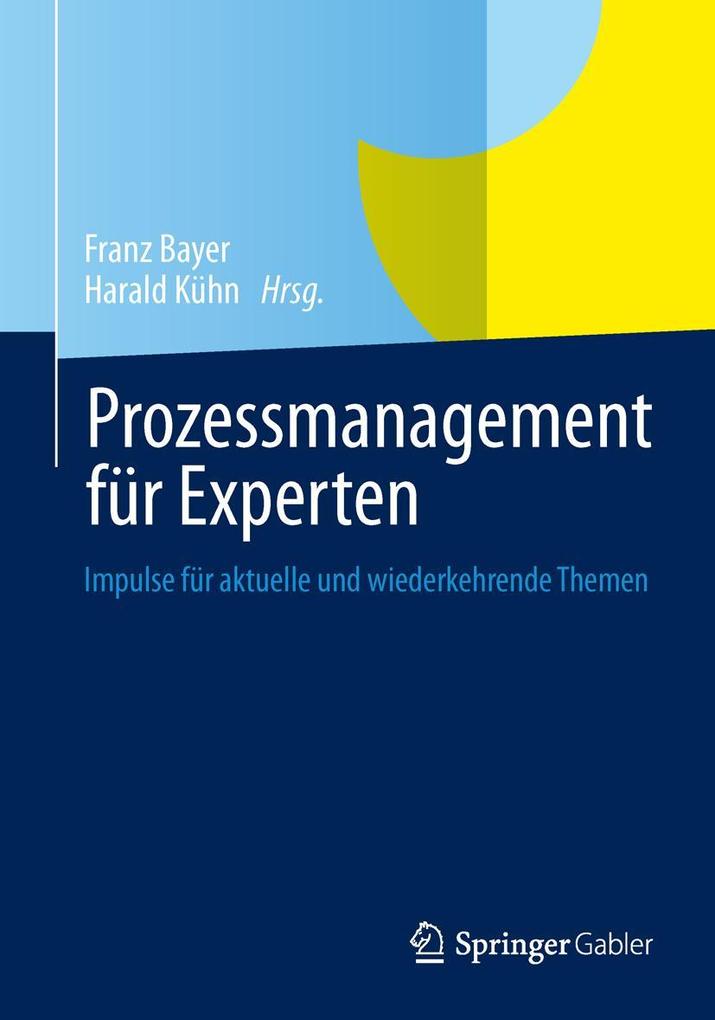 Produktbild: Prozessmanagement für Experten