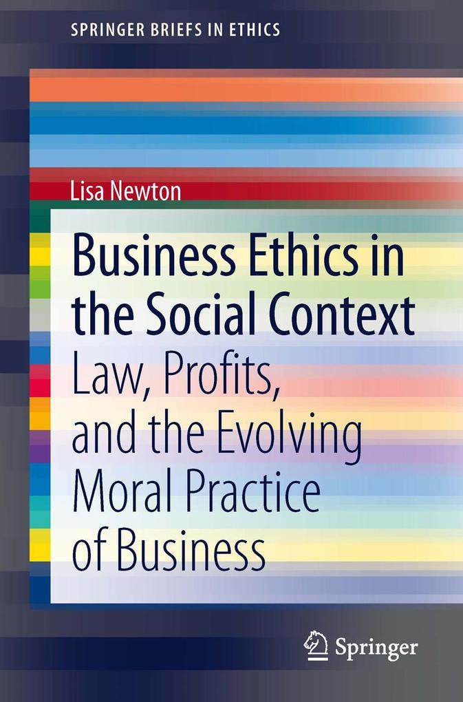 Produktbild: Business Ethics in the Social Context | Lisa Newton