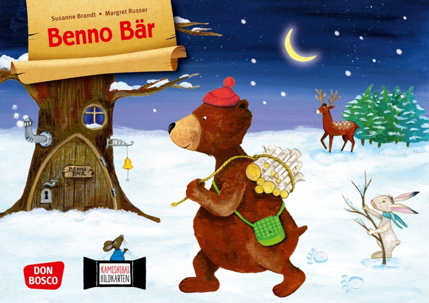 Produktbild: Benno Bär. Kamishibai Bildkartenset. | Susanne Brandt