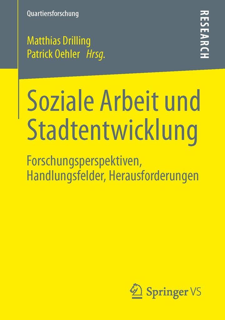 Produktbild: Soziale Arbeit und Stadtentwicklung