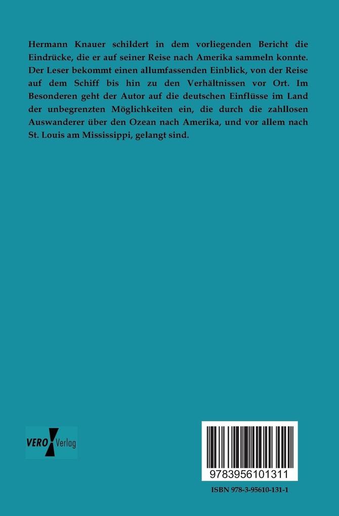 Weitere Ansicht: Deutschland am Mississippi | Hermann Knauer