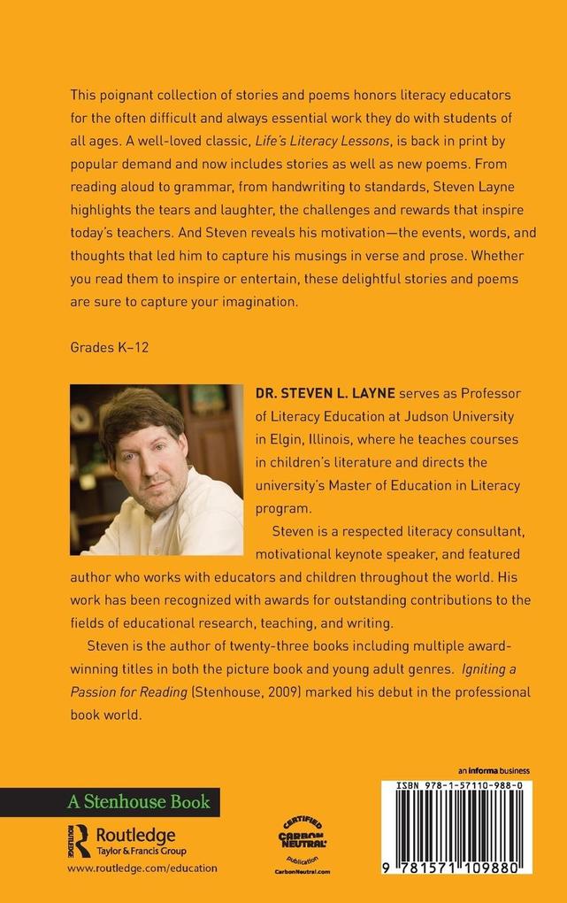 Weitere Ansicht: Life's Literacy Lessons | Steven Layne