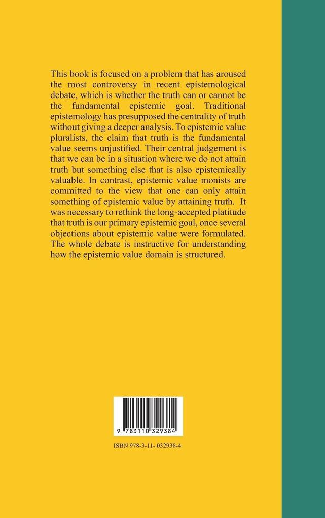 Weitere Ansicht: Is Truth the Primary Epistemic Goal? | Markus Patrick Hess