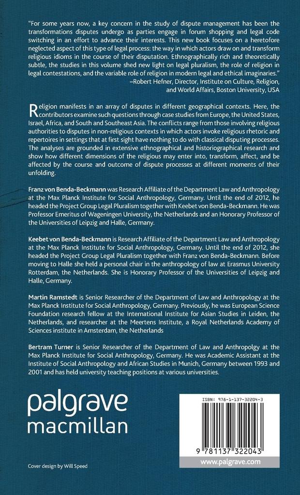 Weitere Ansicht: Religion in Disputes