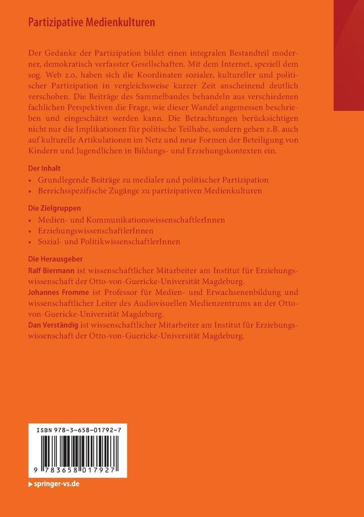 Weitere Ansicht: Partizipative Medienkulturen