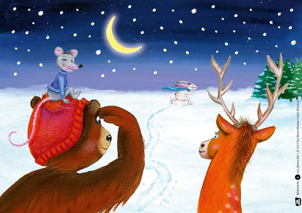 Weitere Ansicht: Benno Bär. Kamishibai Bildkartenset. | Susanne Brandt