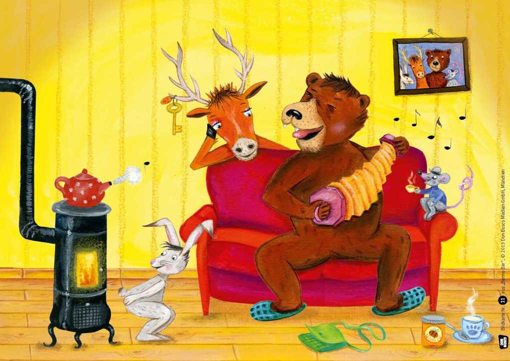 Weitere Ansicht: Benno Bär. Kamishibai Bildkartenset. | Susanne Brandt