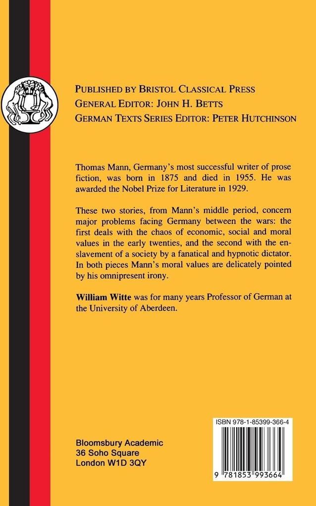 Weitere Ansicht: Mann | Thomas Mann