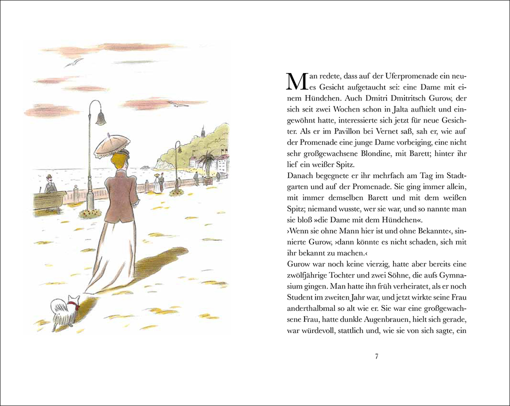 Weitere Ansicht: Die Dame mit dem Hündchen | Anton Tschechow, Anton Pawlowitsch Tschechow