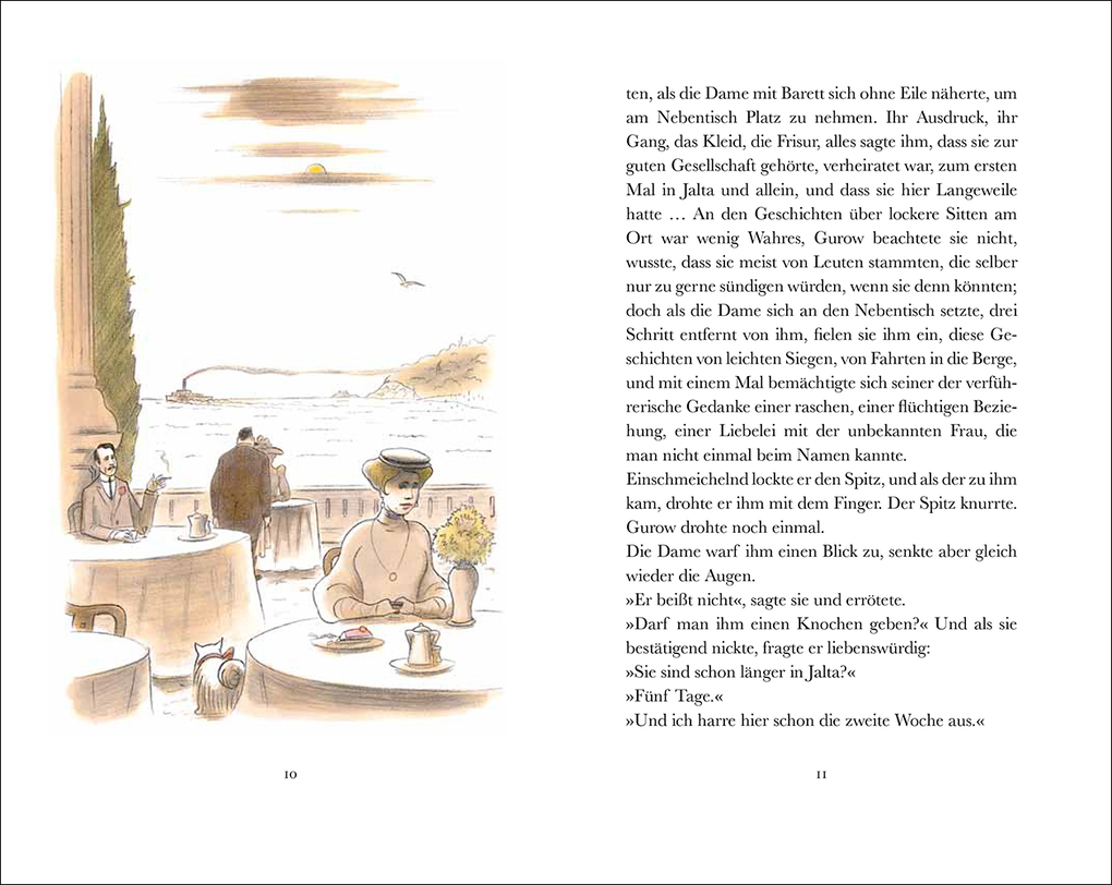 Weitere Ansicht: Die Dame mit dem Hündchen | Anton Tschechow, Anton Pawlowitsch Tschechow