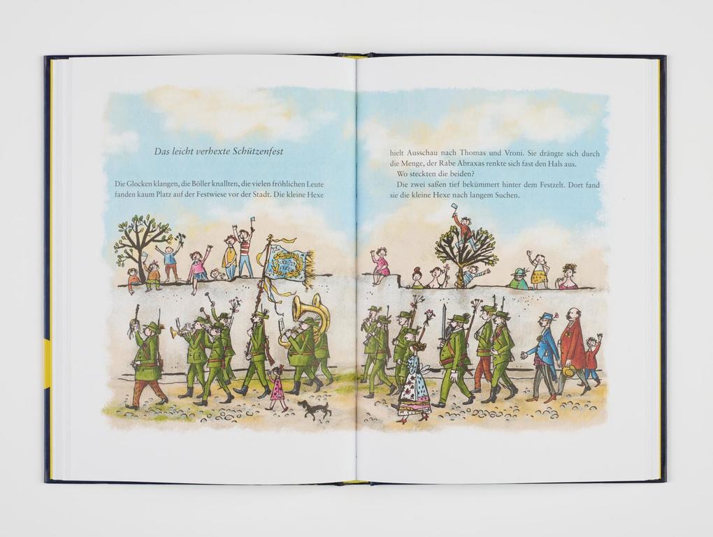 Weitere Ansicht: Die kleine Hexe, kolorierte Ausgabe | Otfried Preußler