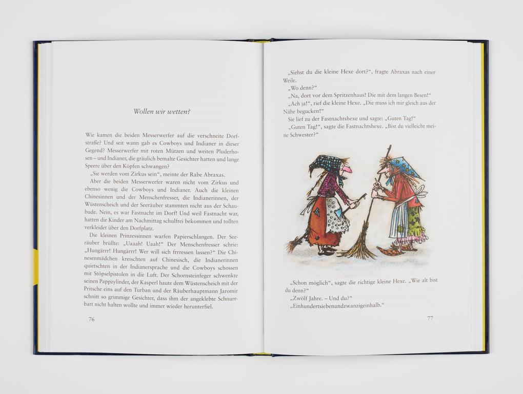 Weitere Ansicht: Die kleine Hexe, kolorierte Ausgabe | Otfried Preußler